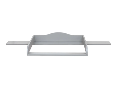 Wickelaufsatz grau passend für 160 cm breite HEMNES Kommode mit Blende