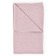 Couverture bébé mousseline pois dorés sur rose