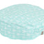 Pouf Flèches Blanches sur Menthe