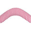 qualitäts Stillkissen Chevron magenta
