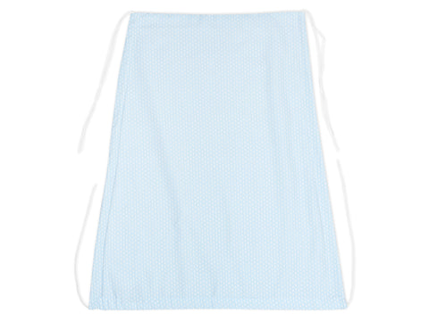 kraftkids sonnensegel Awning small leaves light blue on white