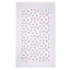 Couvre-lit petits faons gris orange sur blanc
