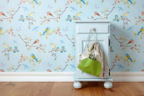 Turnbeutel große weiße Sterne auf Beige weiße Punkte auf Grün