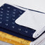 Matelas à langer mousseline ancre bleu foncé