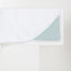 Cape de bain mousseline pois dorés sur vert