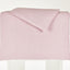 Parure housse de couette mousseline pois dorés sur rose