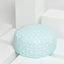 Pouf Flèches Blanches sur Menthe