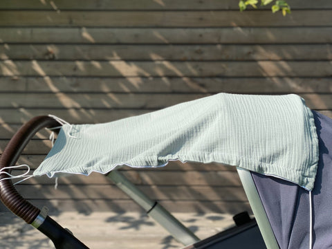 sonnensegel kinderwagen musselin Sonnensegel Musselin mint