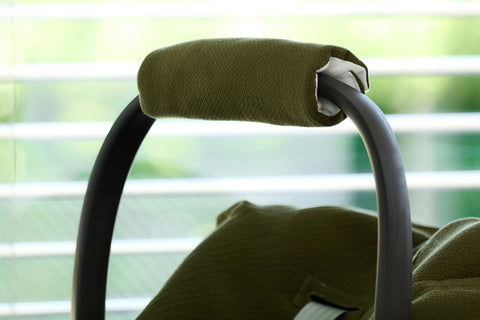 Arm protector baby seat double crepe green autumn green