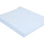 Housse pour matelas à langer compensé petites feuilles bleu clair sur blanc