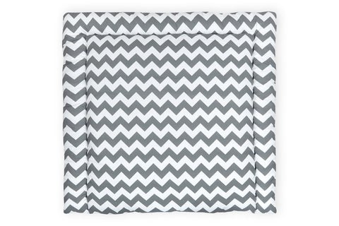 Changing Mat Chevron gray