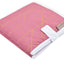 Matelas à langer de voyage lignes dorées sur rose