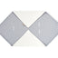 Couverture pour porte-bébé hiver mousseline gris ancre