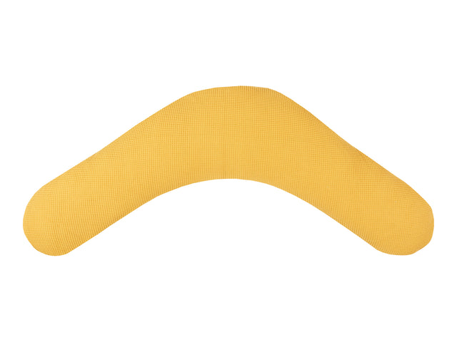 qualitäts Stillkissen Waffel Piqué mustard
