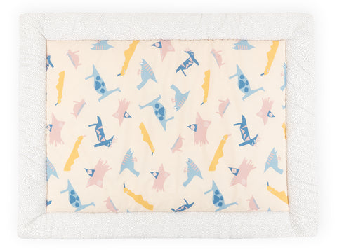 Tapis de jeu Zoe's Dinosaur sur beige