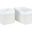 tasse lin vert clair blanc