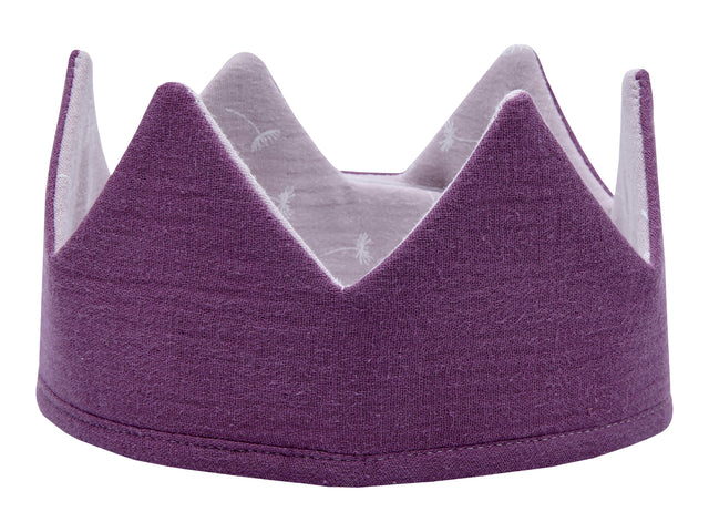 Cloth crown muslin purple