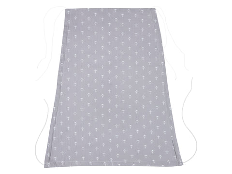 Sun sail muslin grey anchor