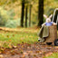 Couverture bébé double crêpe vert vert d'automne