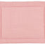 Tapis de parc mousseline pois rose