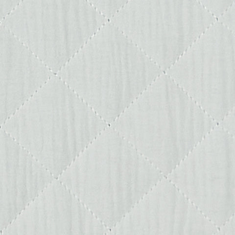 Fabric PIB Muslin Quilt White