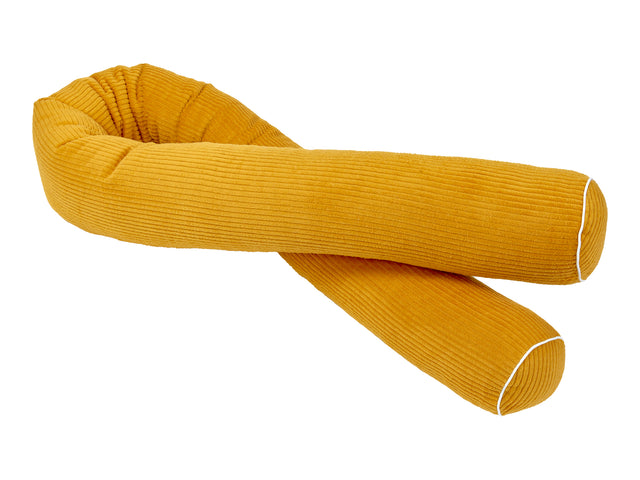 Bordure de table à langer cordon large cordon jaune moutarde