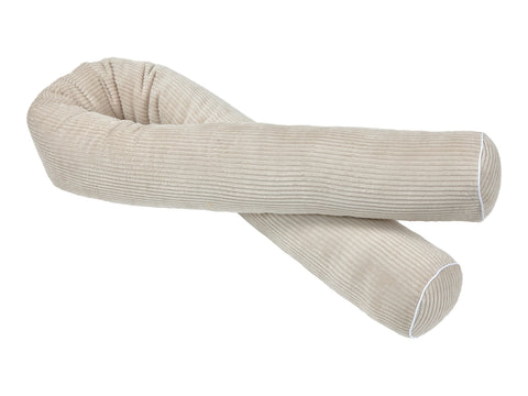Changing table border cord wide cord beige taupe