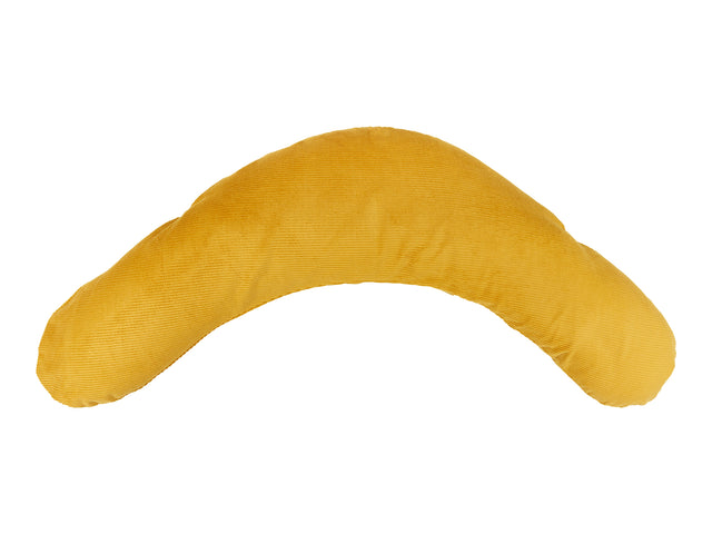 qualitäts Stillkissen Cord Breitcord Gelb Mustard