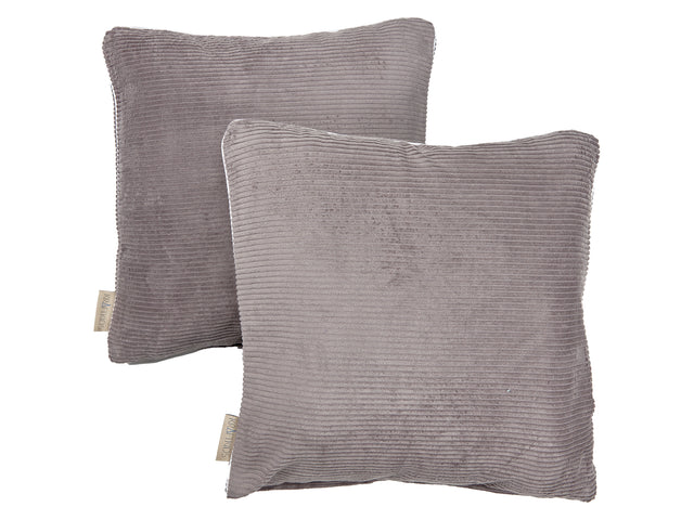 Pillowcase corduroy wide corduroy grey