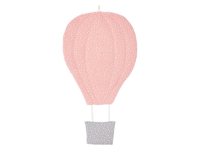 Balloon muslin pink dots