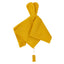 Doudou cordon large cordon jaune moutarde